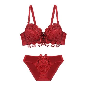 Buy Wholesale China Embroidery Wire Free Push Up Letter Underwear