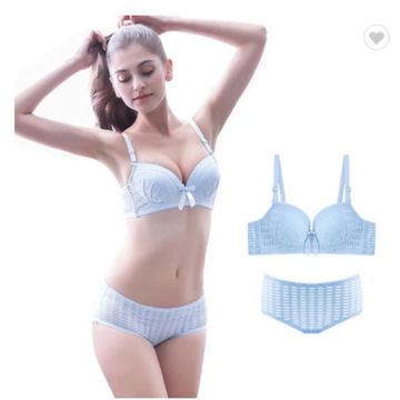 2pk Solid T-Shirt Bra with Side Lace - China Underwear and
