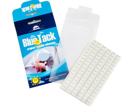  Blu Tack - Masilla adhesiva original, Paquete de 4 : Office  Products