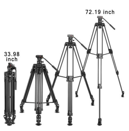 mactrem 72 inches video tripod