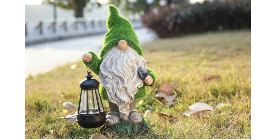 Garden Gnome Decorations With Solar, Elf Garden Statues Suppliers