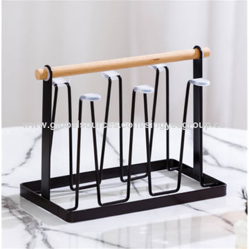 Árbol de taza de café, soporte de metal negro para taza de café, 4 niveles,  soporte para 12 ganchos para tazas con cesta de almacenamiento y mango de