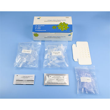 China Saliva Diagnostic Antigen Rapid Test Kit for one person on Global ...