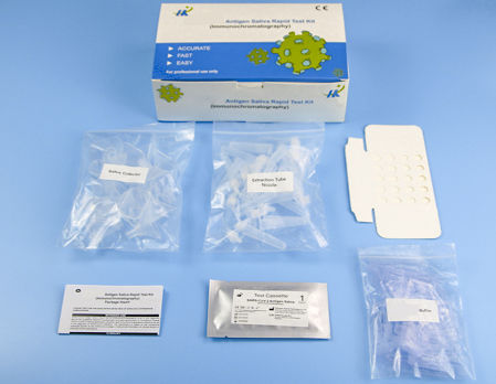 China One step rapid diagnostic saliva test kit on Global Sources,Rapid ...