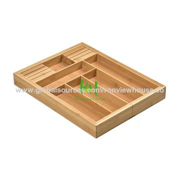 Buy Wholesale China Bamboo Drawer Organizer Storage Box Closet Drawer  Organizers Desktop Drawer & Bamboo Drawer Organizer at USD 6.5