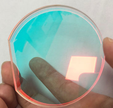 Splitting Lens China Customized 65mm Optical glass Beam Splitting coating & AR coating ...