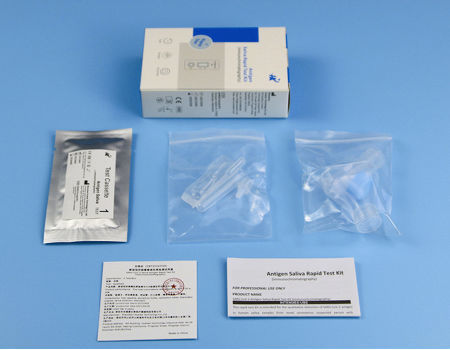 China Fast Reaction Rapid Diagnostic Saliva Antigen Test Kit on Global ...
