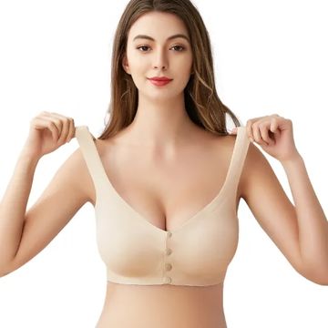 Maternity Nursing Bra, Thin, Wire-free, Push Up, Anti-sagging, Specialized  For Breastfeeding, After Birth