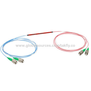 China 1x4 FC APC 0.9 fiber optic coupler, hydrel fiber core type FBT ...