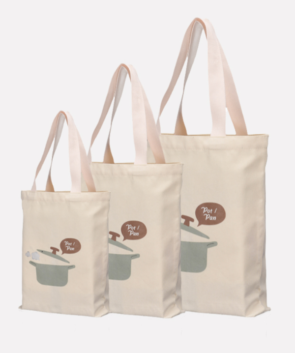 Sublimation Tote Bags A3 / A4 COATED WHITE Polyester Shopping Bag Reusable