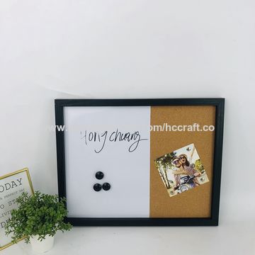 Chalk Combo Board Chalk Cork Board Chalkboard Combo Framed