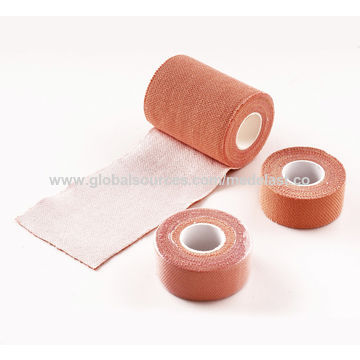 Bandage cohésif flexible en coton, ruban adhésif de sport, 11 couleurs,  2.5cm x 4.5m