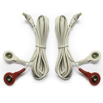 Snap Lead Wires With Pin Connectors for Mini TENS