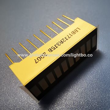 China Multicolour 10-segment LED Bar for Instrument Panel Level ...