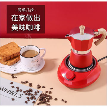 Buy Wholesale China Spanish Style Stove Top Espresso Coffee Maker Mocha Pot  With Colored Coating & Coffee Maker at USD 2