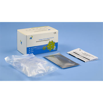China Huaree one step AG saliva antigen diagnostic rapid test cassette ...