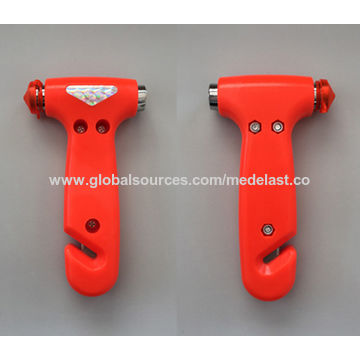 Buy Wholesale China Car Bus Escape Tool Safety Hammer 2-in-1