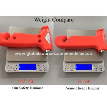 Emergency Hammer Window Breaker, Seat Belt Cutter – Noryb