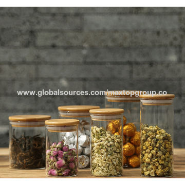 Glass Cookie Jar, Glass Food Storage Containers With Airtight Lid