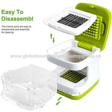 Wholesale Innovations Garlic Press Crusher Mincer Chopper Slicer Grinder  Stainless Steel Blades Garlic Peeler with Storage Container From  m.