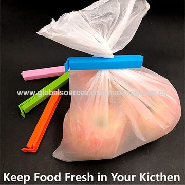 5pcs Food Sealing Clips Bag Clips Keeping Clamp Sealer For Kitchen Snack  Bag Keep Food Fresh