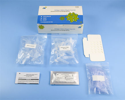 China Huaree One Step saliva diagnostic antigen Rapid test kit on ...