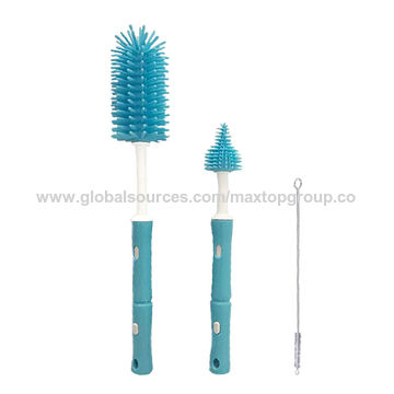 Buy Wholesale China Silicone Soft Touch Bottle Brush, Baby Bottle