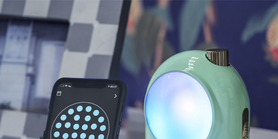 Divoom Planet-9 Smart Mood Lamp, Cordless Table Lamp With Programmable Rgb Led Supplier
