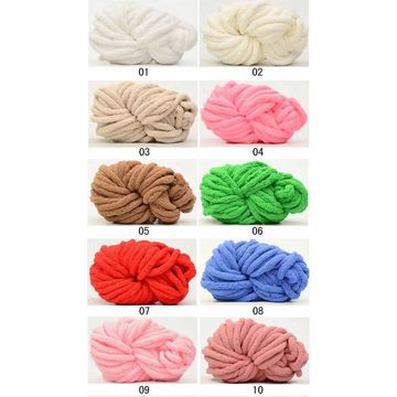Thick Blanket Yarn 2cm Handmade Crochet Scarf Sweater - China Blanket Yarn  and Polyester Yarn price