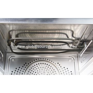 Horno de vapor inteligente de 26 litros, máquina dos en uno, horno de vapor y parrilla de escritorio para el hogar