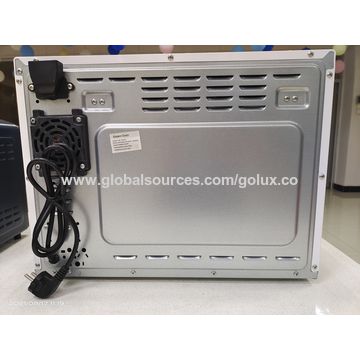 Horno de vapor inteligente de 26 litros, máquina dos en uno, horno de vapor y parrilla de escritorio para el hogar