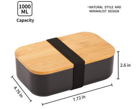 Buy Wholesale China Microwavable Bento Box Food Packaging Nylon Elastic  Band Lunch Boxes With Natural Bamboo Lid & Microwavable Bento Box at USD  2.81