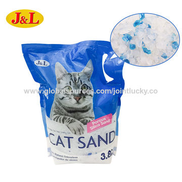 Bulk Buy China Wholesale Plastic Bag 3.8l Silica Gel Crystal Neo Clean Cat Litter White With 3 Blue Indicator 2.1 from Qingdao Joint Lucky Industrial Co. Ltd. Globalsources