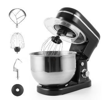 Kitchen in the box Stand Mixer,3.2Qt Small Electric Food Mixer,6 Speeds  Portable Lightweight Kitchen Mixer for Daily Use with Egg Whisk,Dough