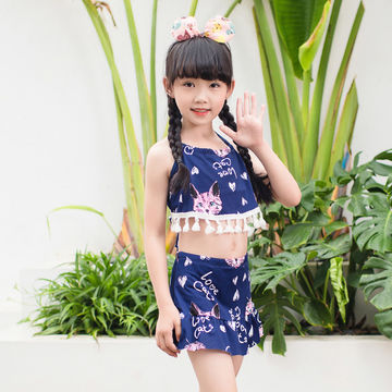 Achetez en gros Bikini Enfant Deux Pièces Micro Fille Chine et Micro Bikini  Pour Kids