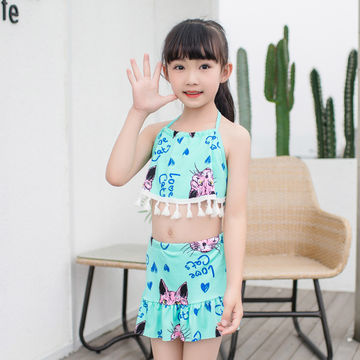 Girls' Tankinis New Trend Two Piece Swimsuits Condle Belt V-neck Beachwear  Girls Swimwear Bikinis - China Wholesale Children's Tankinis Swimwear $6.98  from Quanzhou Wushi Trading Co., Ltd