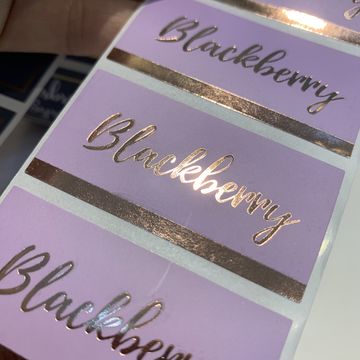 China Custom cosmetic Logo Sticker waterproof Self Adhesive Vinyl Roll ...
