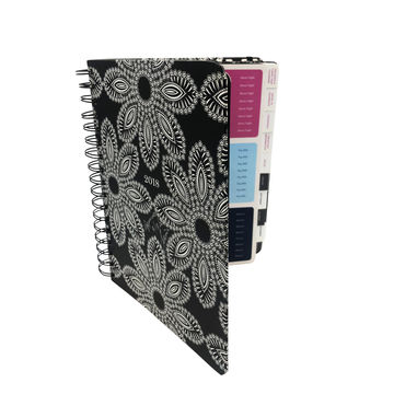 Paperblanks 12 month planner hard cover with wrap magnetic closure