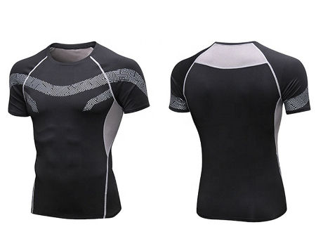 Custom Flatlock Seam Gym High Neck Fitness Mens Long Sleeves Compression  Shirts - China Compression Shirts and Gym Shirts price