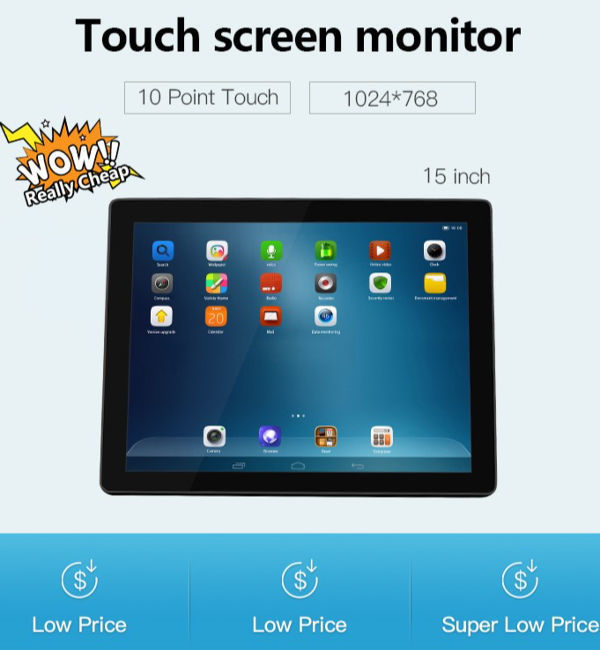 lcd touch screen manufacturer price