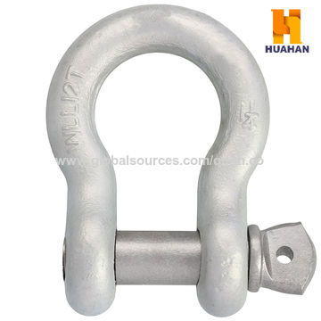 China G215 US D-type Shackle, Drop Forged, Chain Shackle, Carbon Steel ...