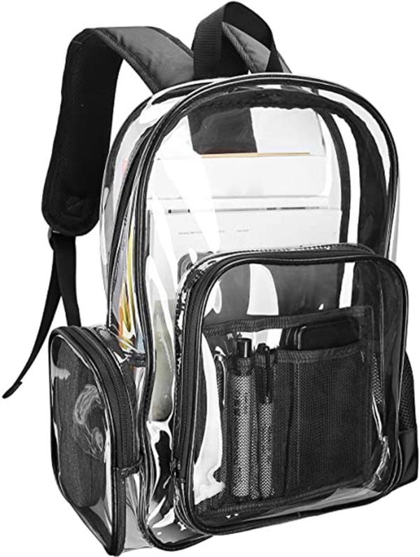 clear laptop backpack