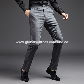 Buy AD & AV Men Blue Solid Synthetic Single Formal Trousers Online at Best  Prices in India - JioMart.