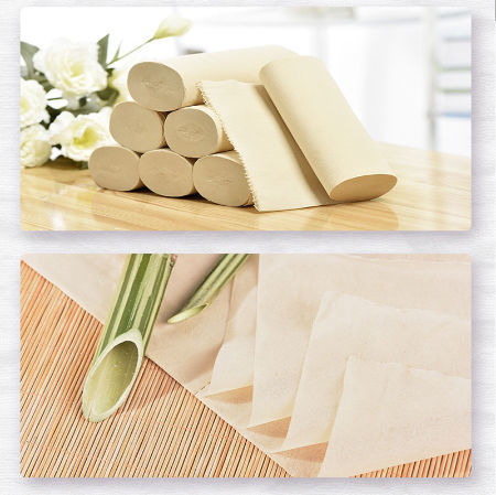 100% virgin 3ply bamboo toilet paper roll toilet tissue, toilet tissue ...