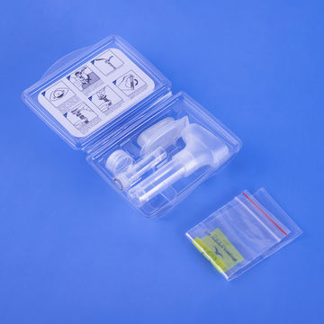 China Saliva collector kit 5ml screw funnel disposalbe integrated DNA ...