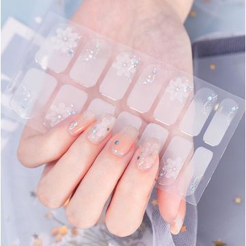 Peach Natural Solid Nail Polish Strips Opaque Nail Wraps Stickers Pres –  MargotRizzo.com
