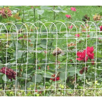 LSXIAO-Valla decorativa de malla metálica para huerto, 2.4 x 2.4 in, malla  cuadrada, revestimiento de PVC, anticorrosión, cortable, para jardinería