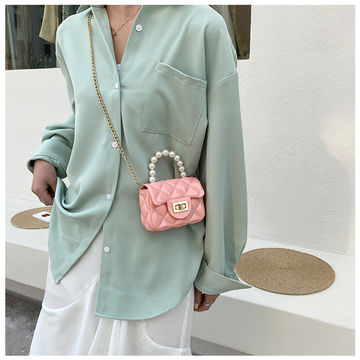 2023 Spring New Women's PVC Jelly Handbag Ladies Fashion Rivet