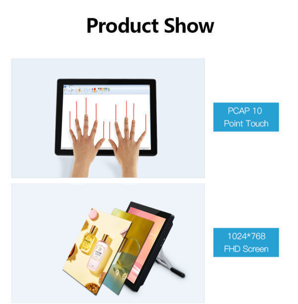 China Touch Computer 15 inch Touch Panel LCD Display PC HD Touch screen ...