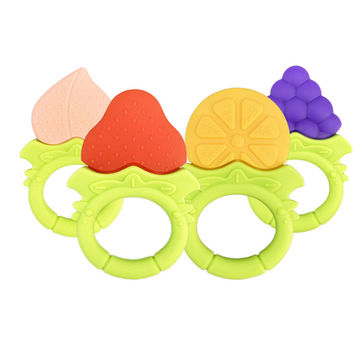 Cauliflower Baby Teething Toys Teether Food Grade Silicone, Soft